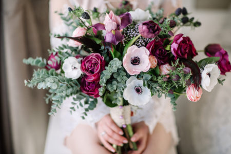 Wedding bouquet. Bride's flowers