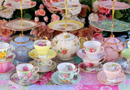 vintage garden party - tea party