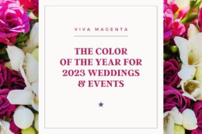 The color of the year for 2023 weddings and events