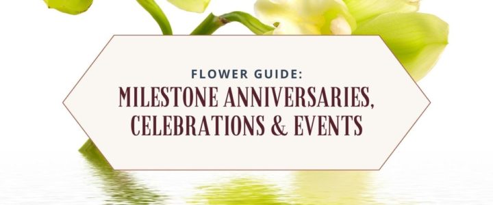 A guide to milestone anniversaries