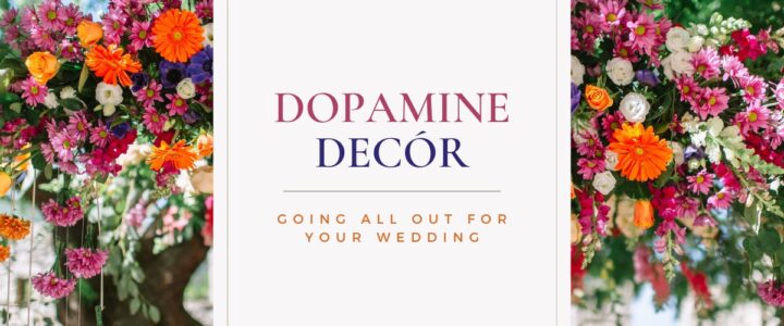 Dopamine Decor Wedding Header