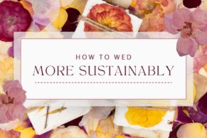 How to wed more sustainably