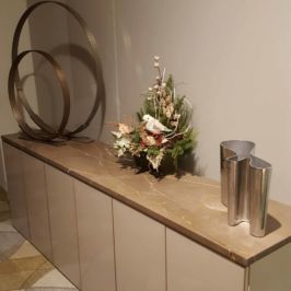 Corporate holiday decor