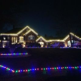 Outdoor holiday lighting